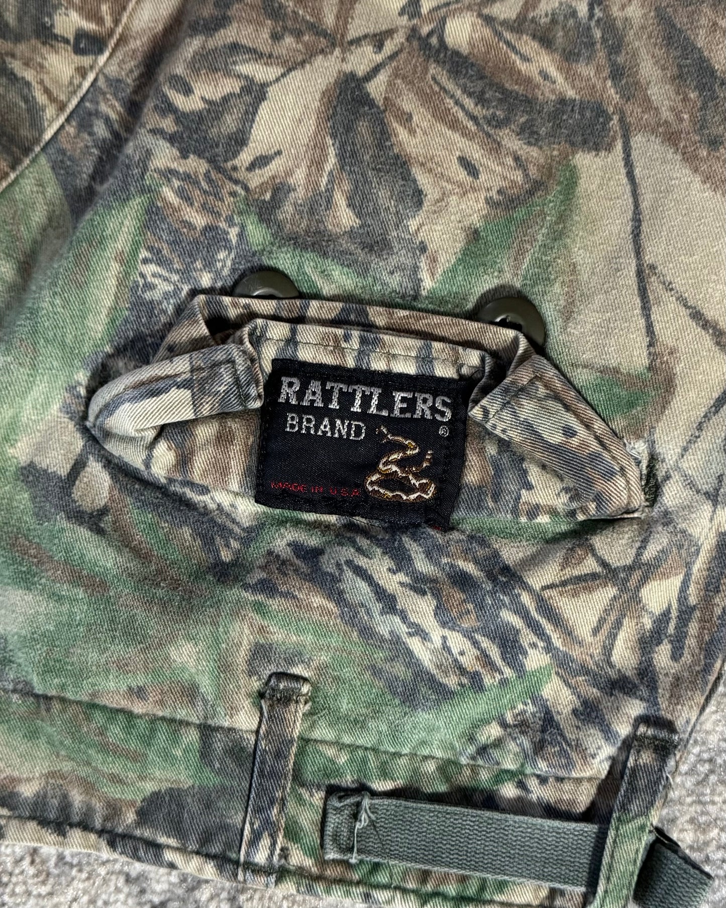 1990S RATTLERS CAMO CARGO PANTS - 33