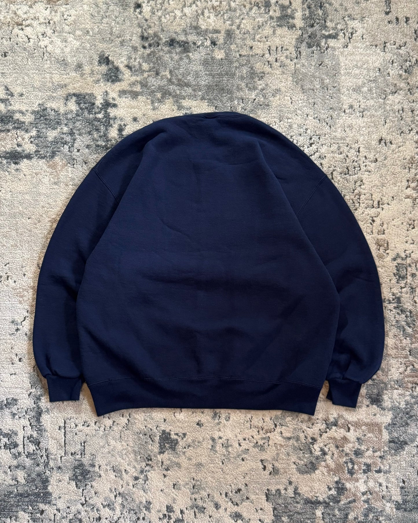 1990S RUSSELL ATHLETIC NAVY SWEATSHIRT - XL