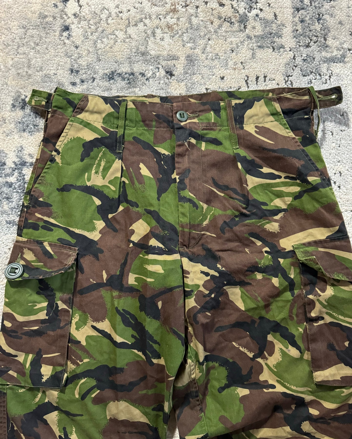 1990S WOODLAND CAMO ARMY PANTS - 32