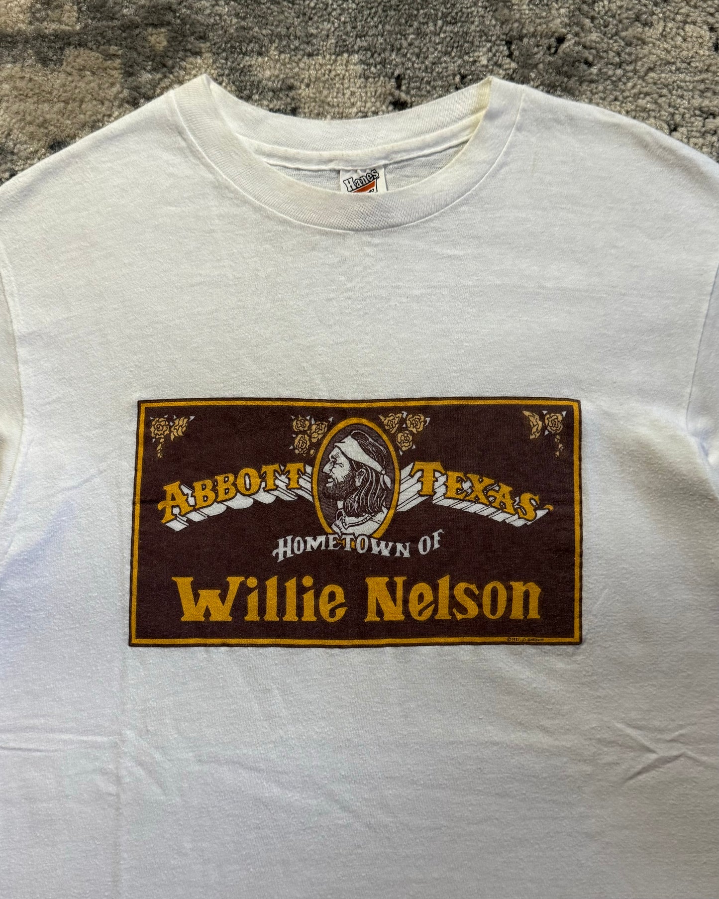 1980S WILLIE NELSON TEE - MEDIUM