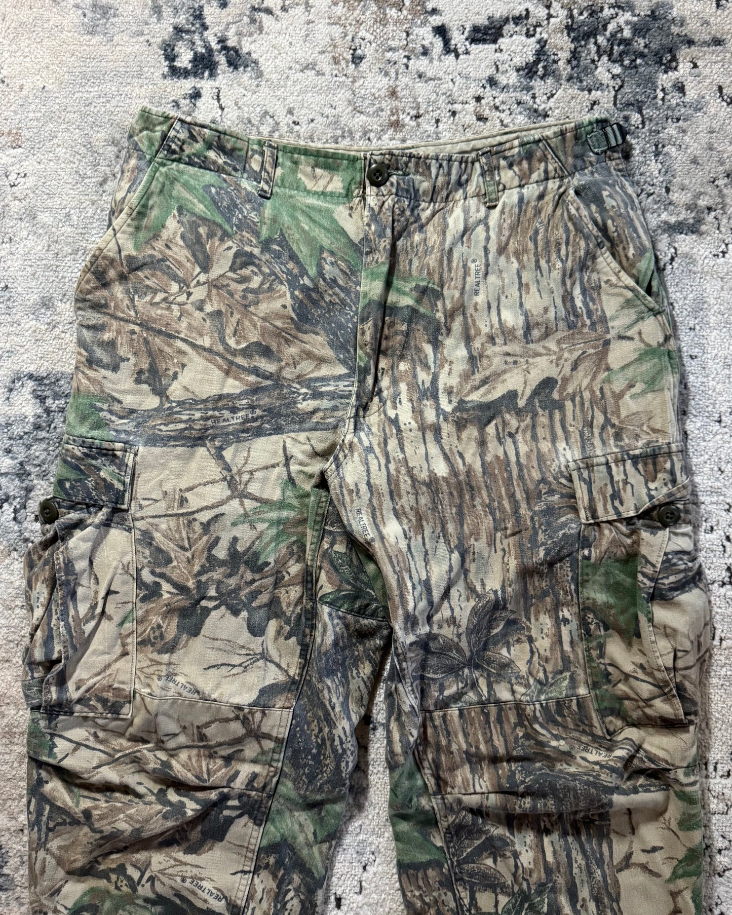 1990S RATTLERS CAMO CARGO PANTS - 33