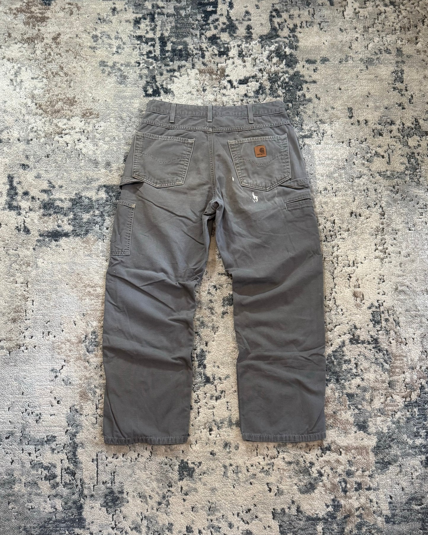 CARHARTT DISTRESSED CARPENTER PANTS - 30