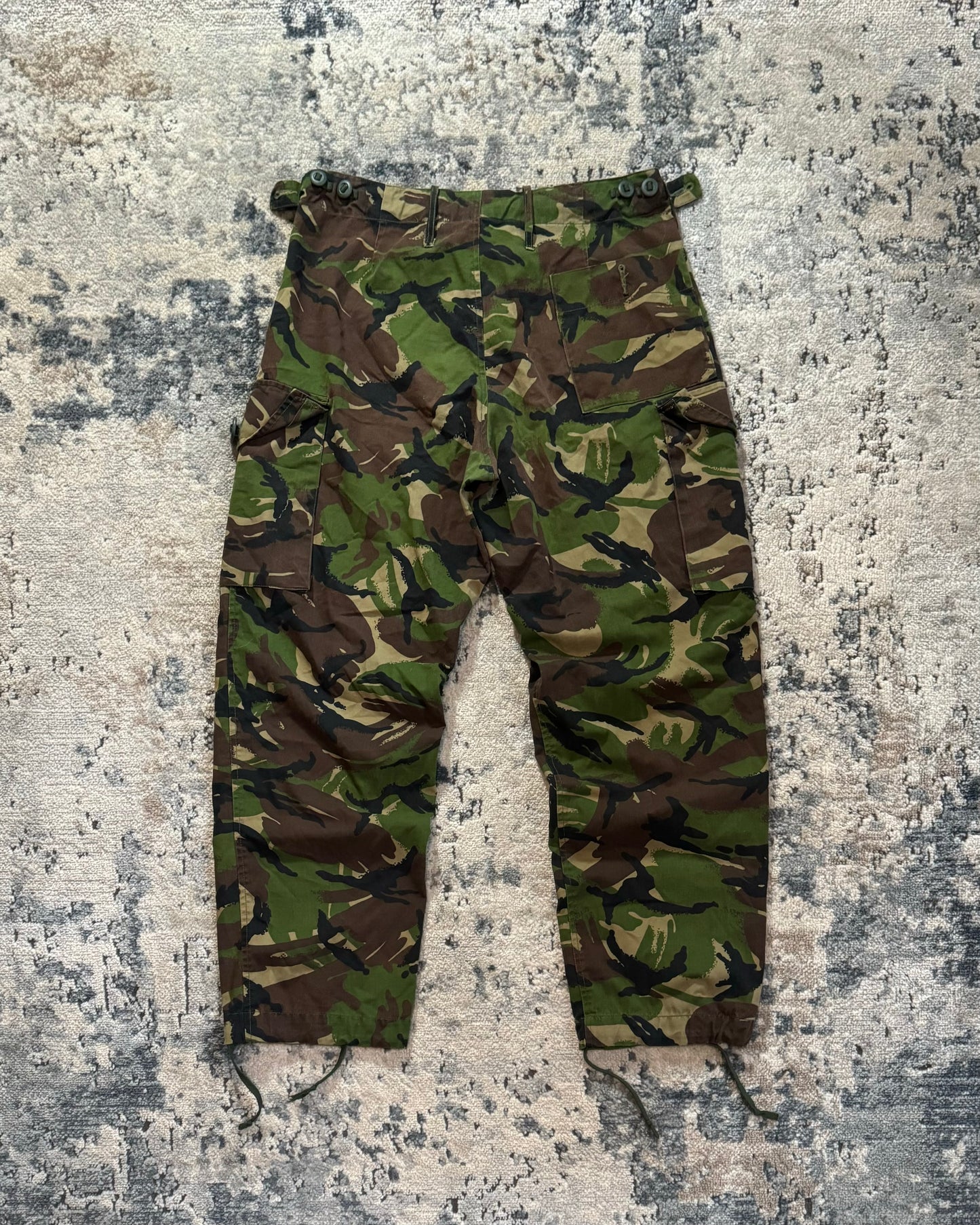 1990S WOODLAND CAMO ARMY PANTS - 32