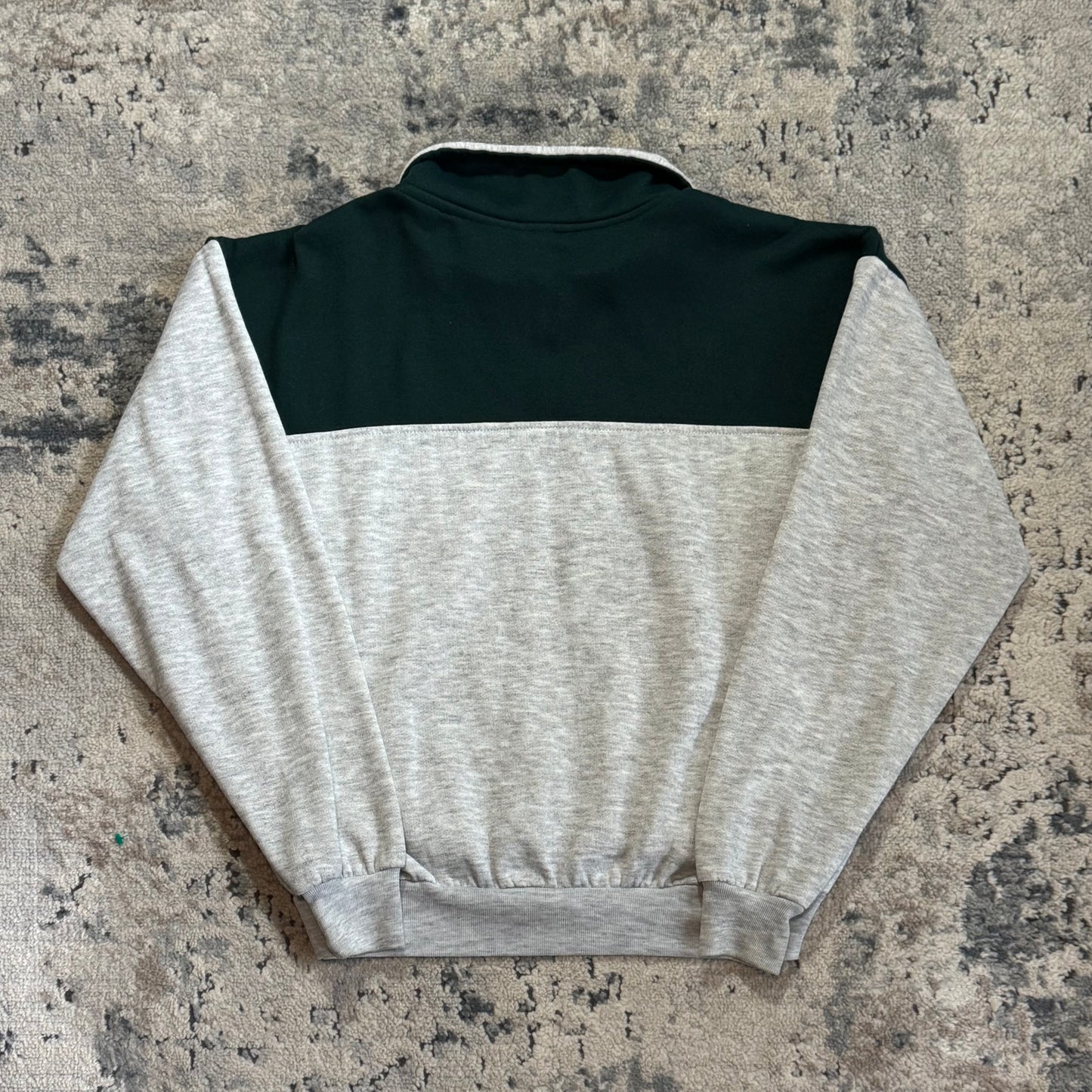 1990S NIKE AIR 1/4 ZIP SWEATSHIRT - MEDIUM