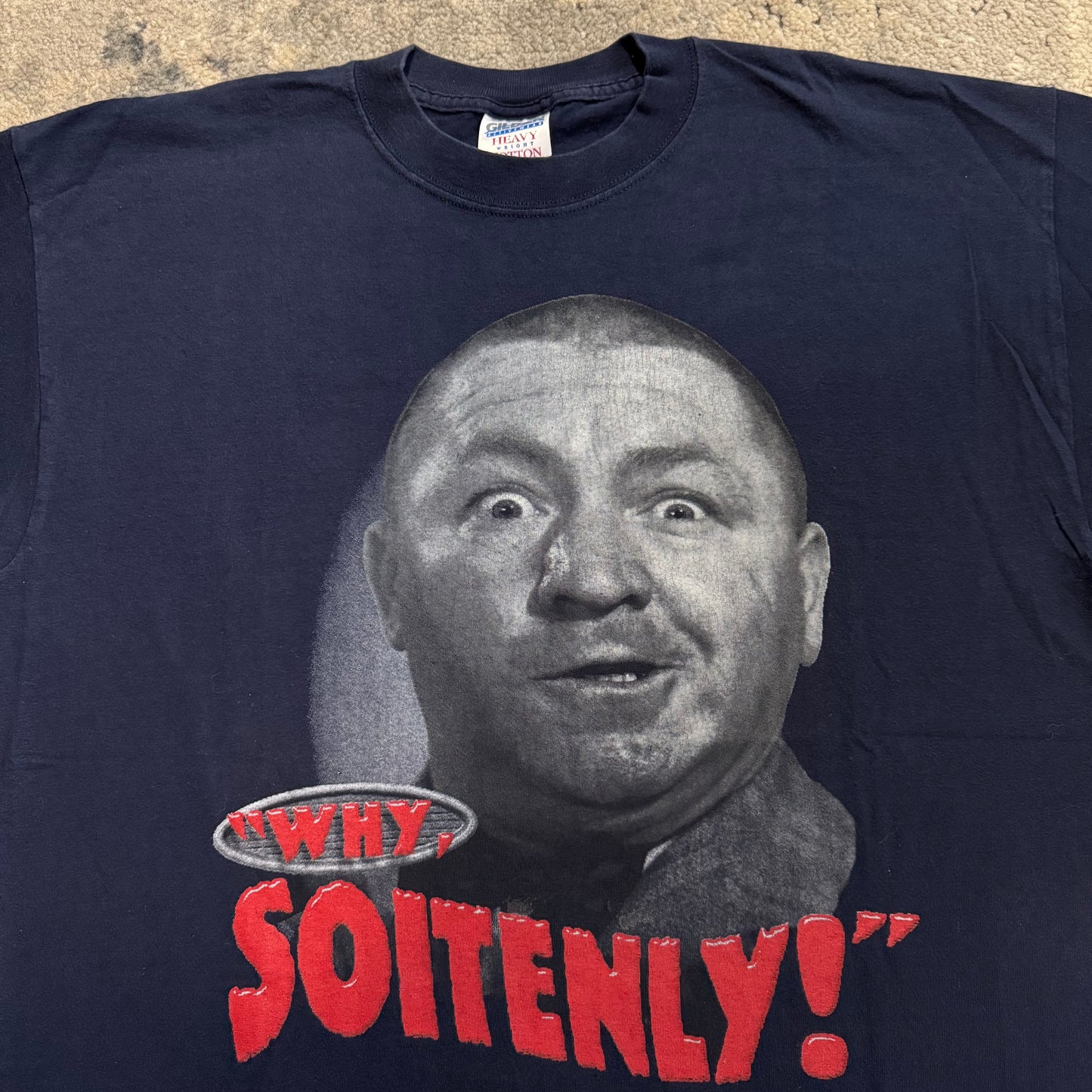 1990S THREE STOOGES CURLEY TEE - XL