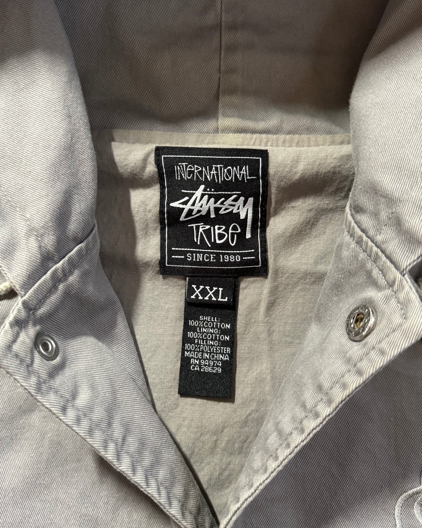 2000S STUSSY TRIBE JACKET - 2XL
