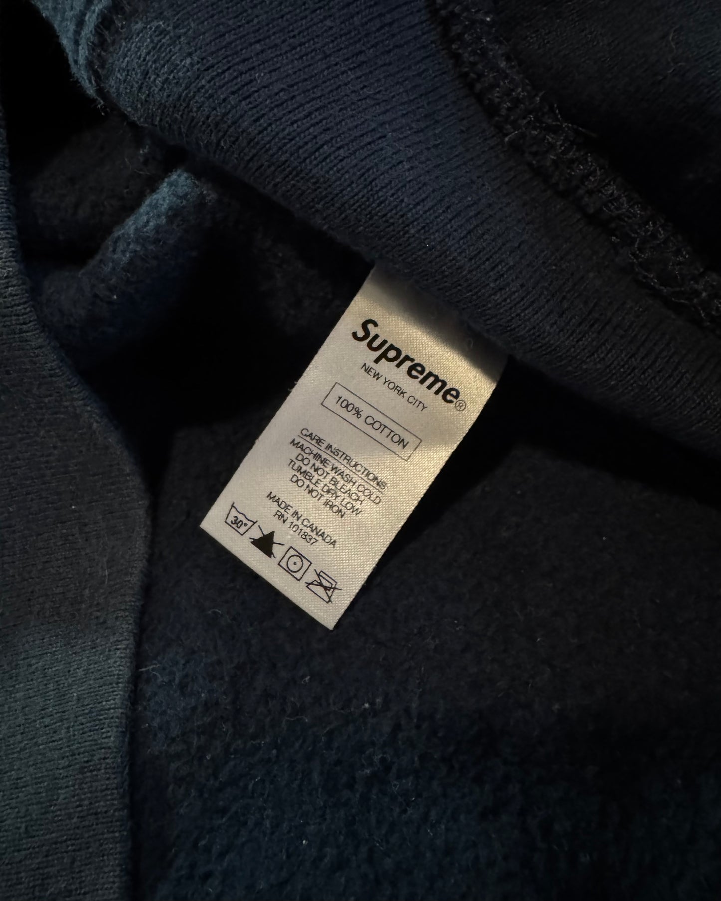 SUPREME BOX LOGO HOODIE - MEDIUM