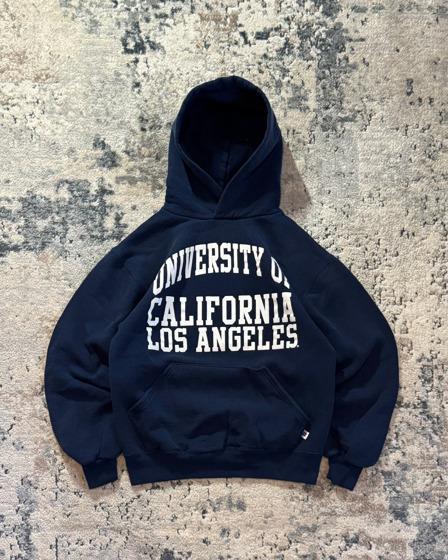 1990S RUSSELL ATHLETIC UCLA HOODIE - SMALL