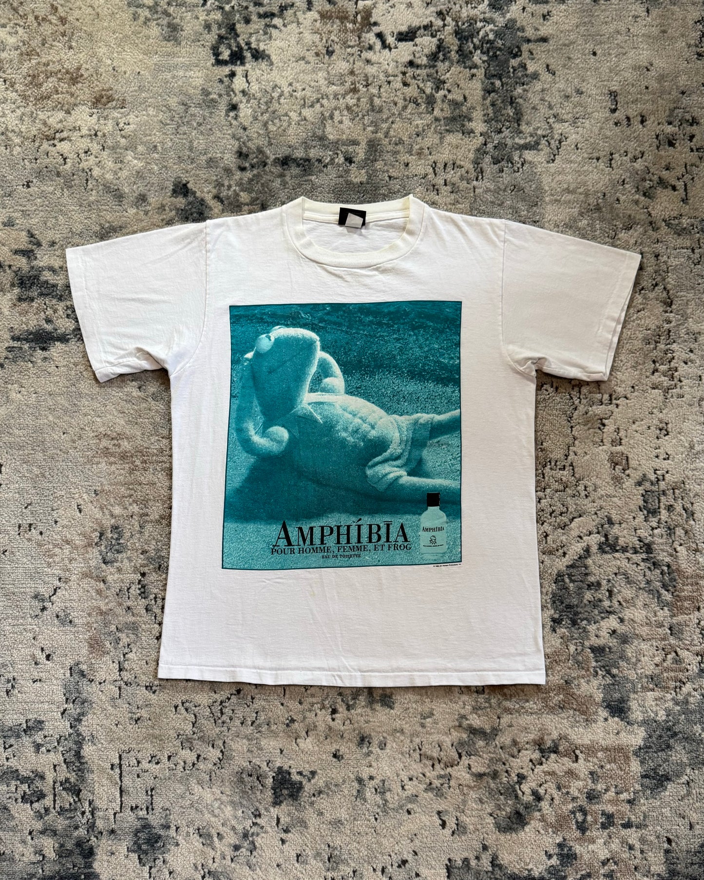 1990S KERMIT THE FROG AMPHIBIA TEE - LARGE