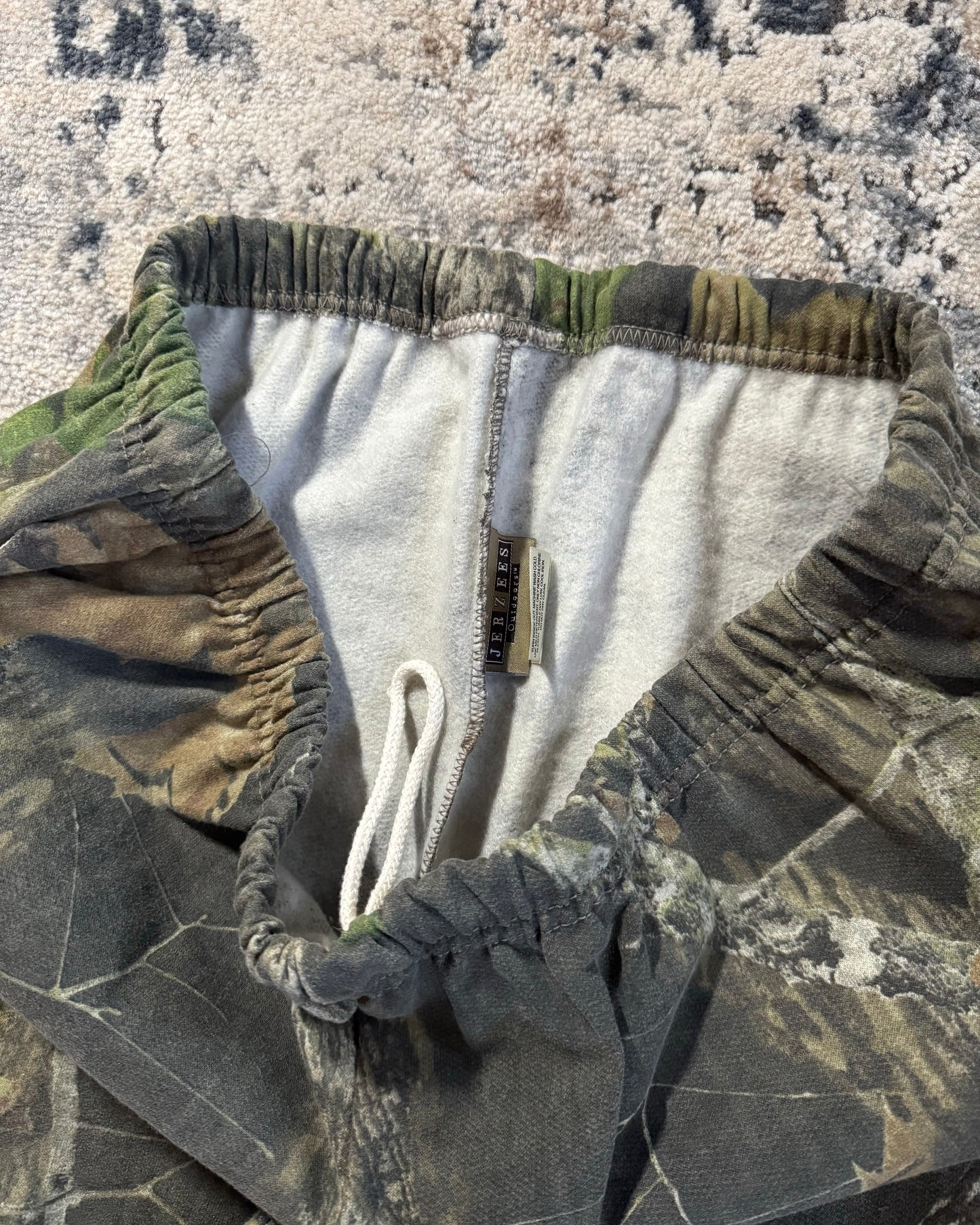 2000S JERZEES CAMO SWEATPANTS - XL