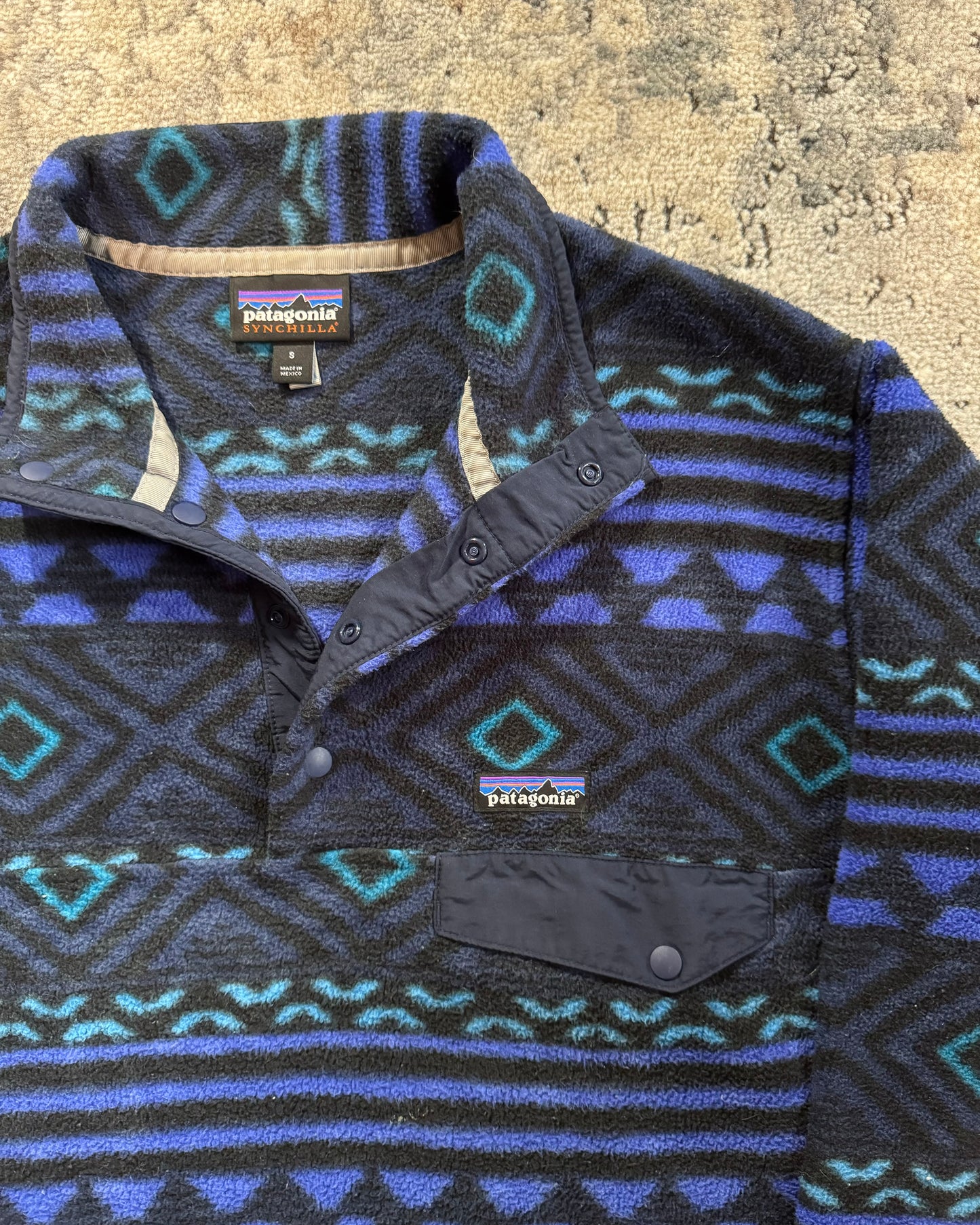 PATAGONIA SYNCHILLA SNAP T FLEECE - SMALL