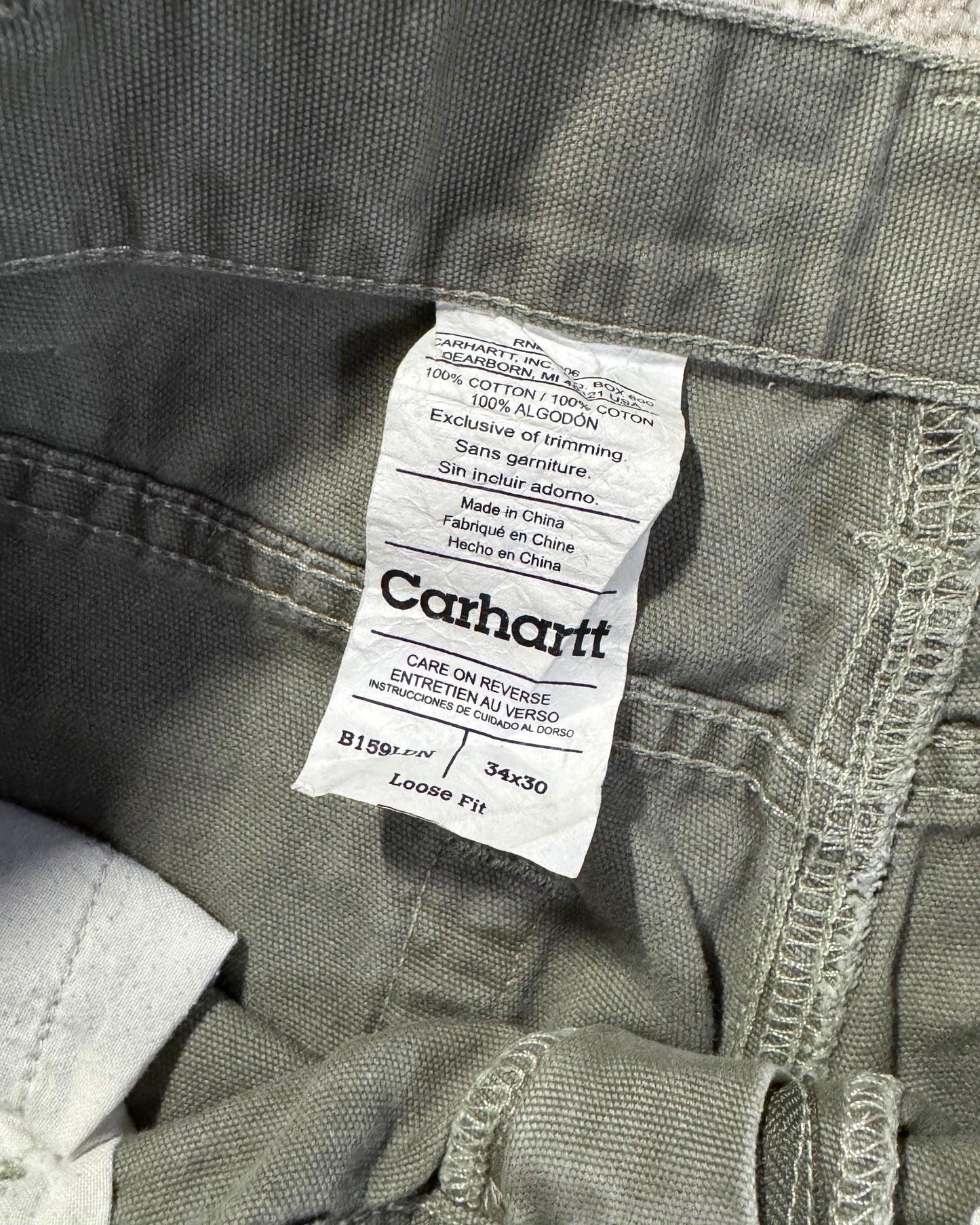 CARHARTT CARPENTER PANTS - 33