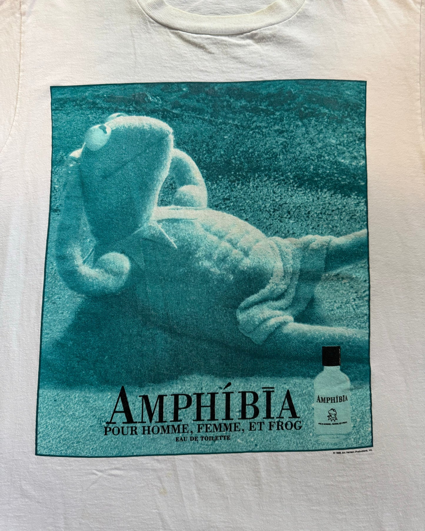 1990S KERMIT THE FROG AMPHIBIA TEE - LARGE