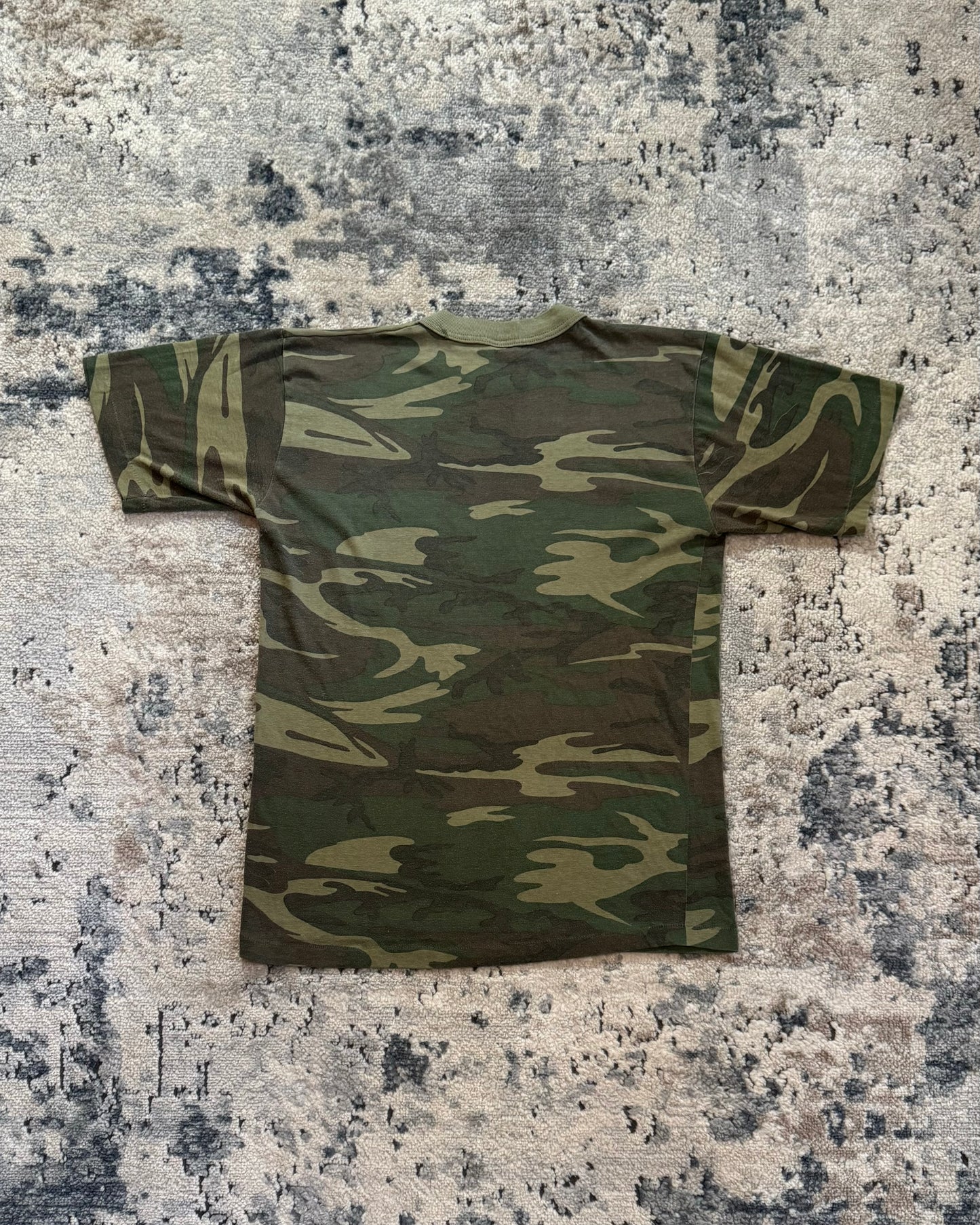 1980S CAMO SELVEDGE POCKET TEE - MEDIUM