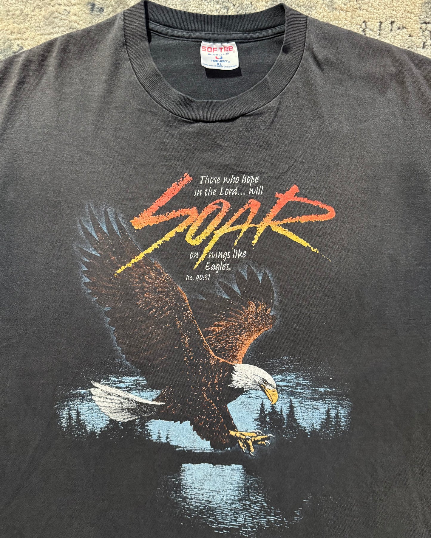 1990S JESUS EAGLE TEE - XL