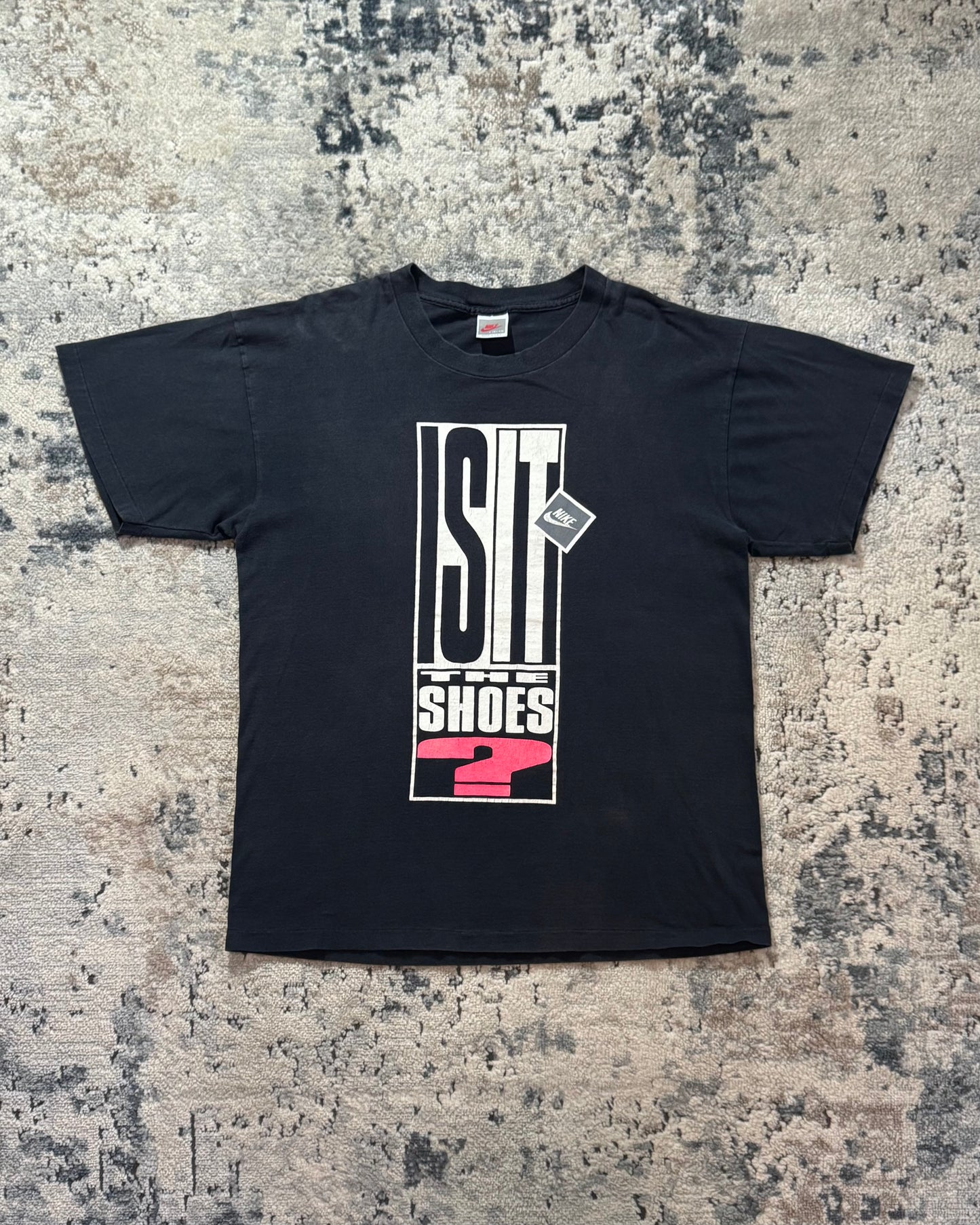 1980S NIKE IS IT THE SHOES TEE - LARGE
