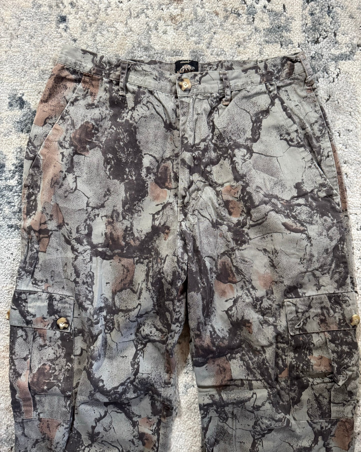 2000S NATURAL GEAR CAMO PANTS - 31