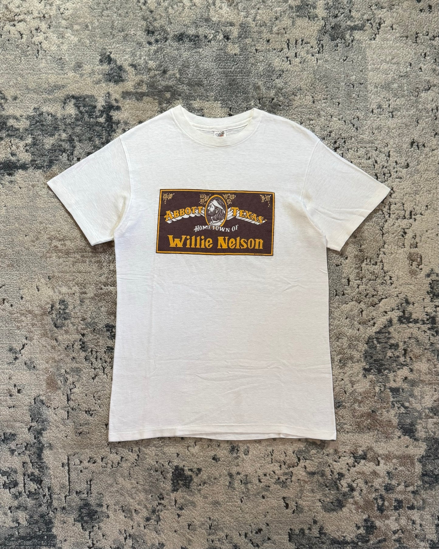 1980S WILLIE NELSON TEE - MEDIUM