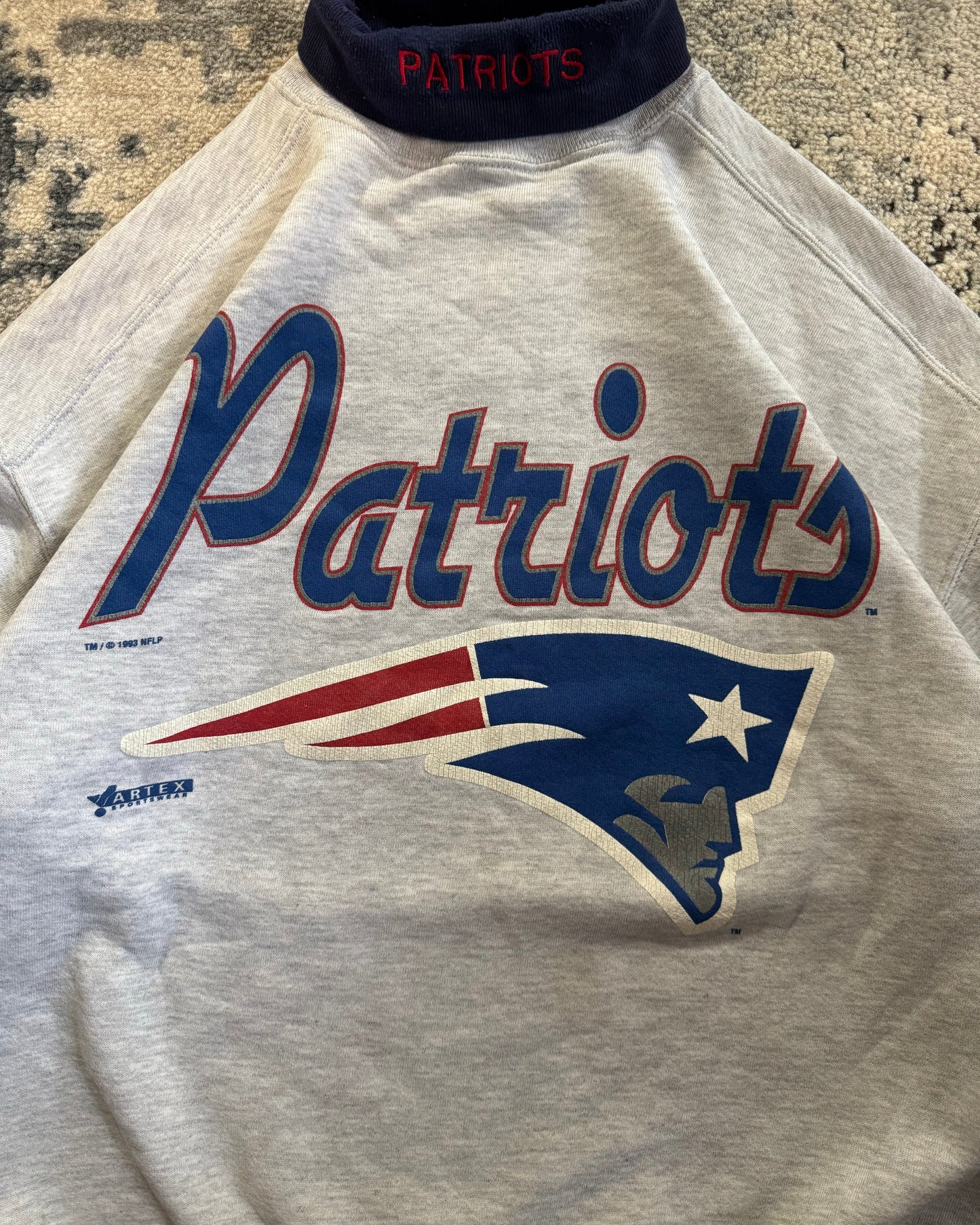 1990S NEW ENGLAND PATRIOTS SWEATSHIRT - XL