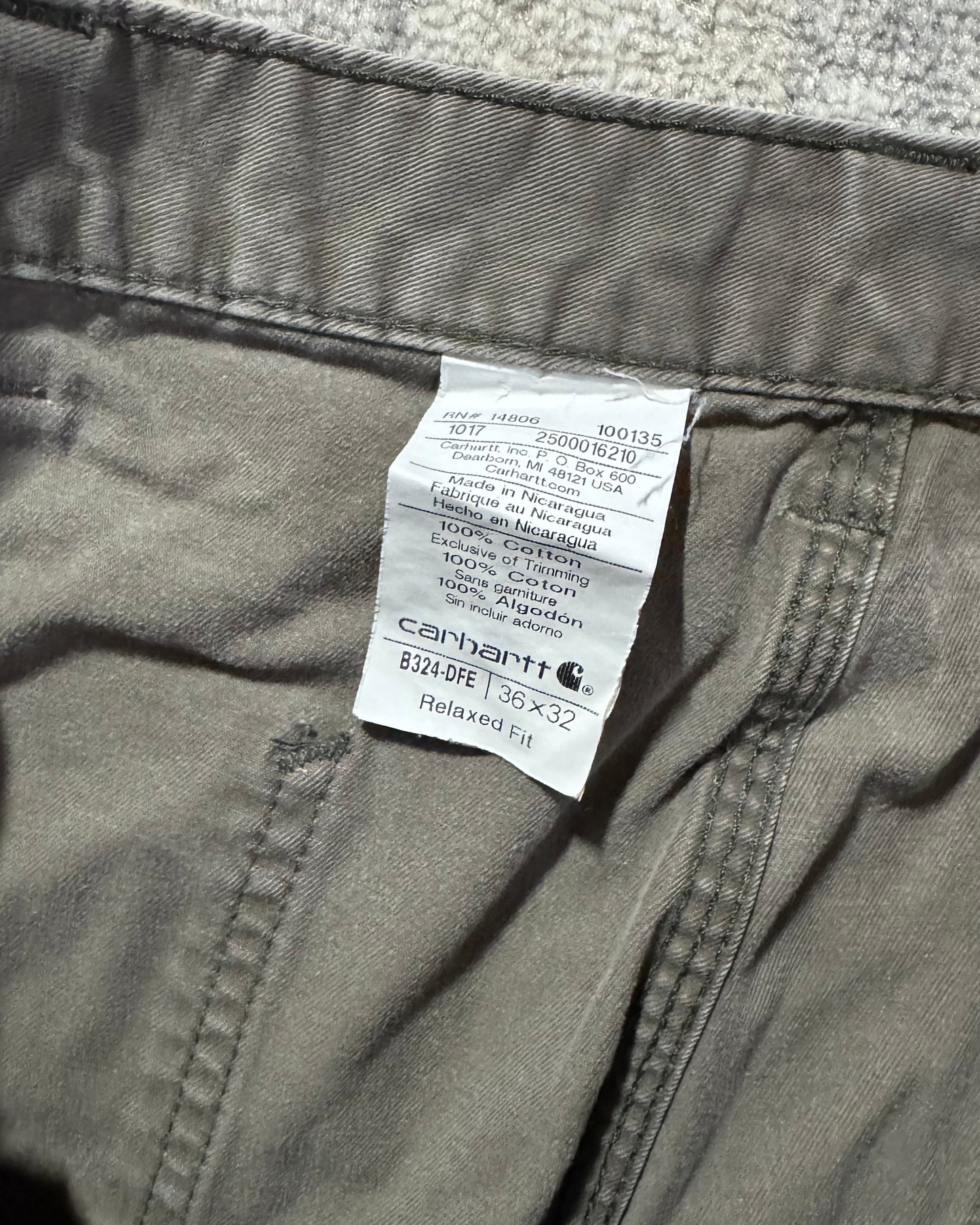 CARHARTT CARPENTER PANTS - 36
