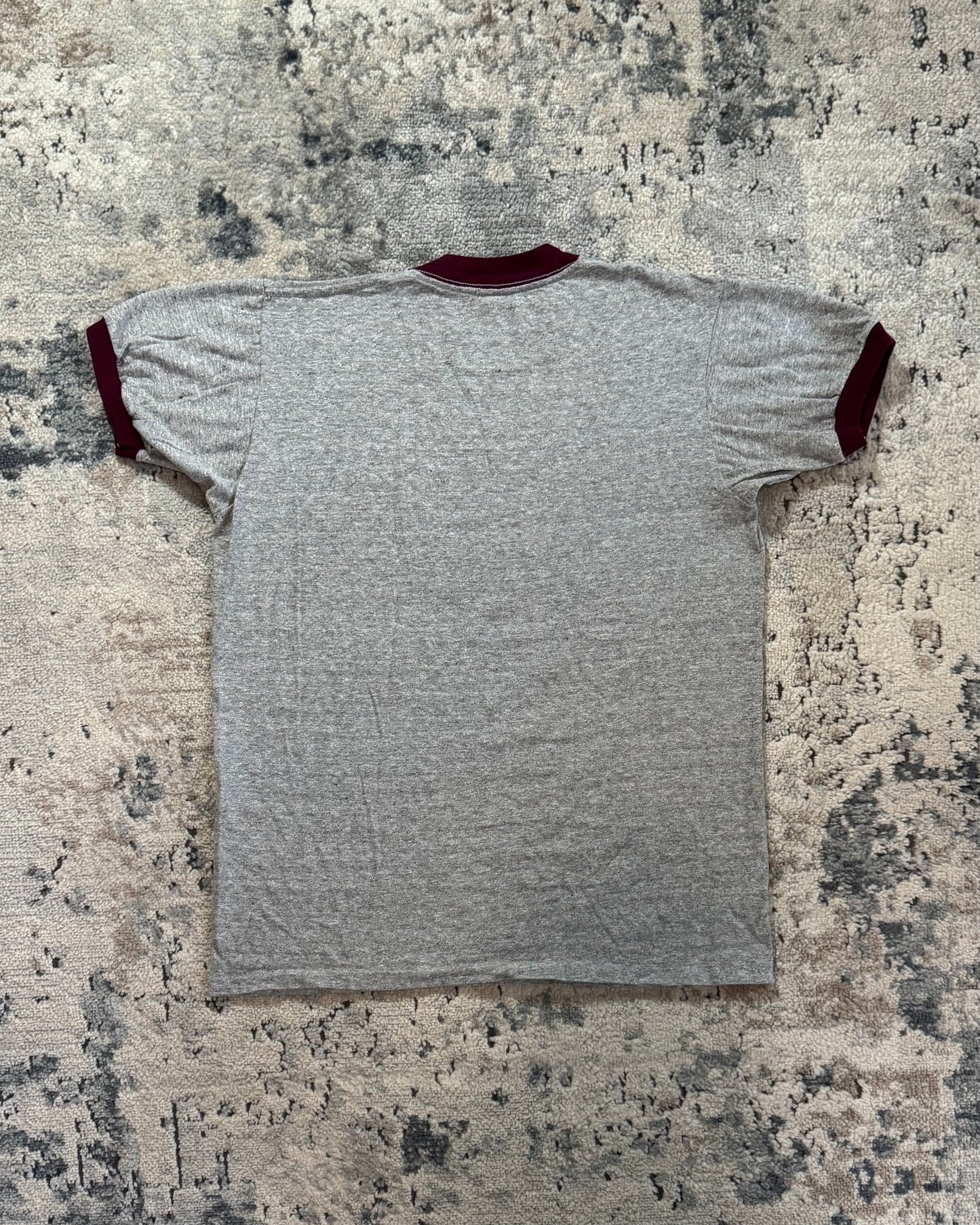 1970S CHAPMAN COLLEGE RINGER TEE - MEDIUM