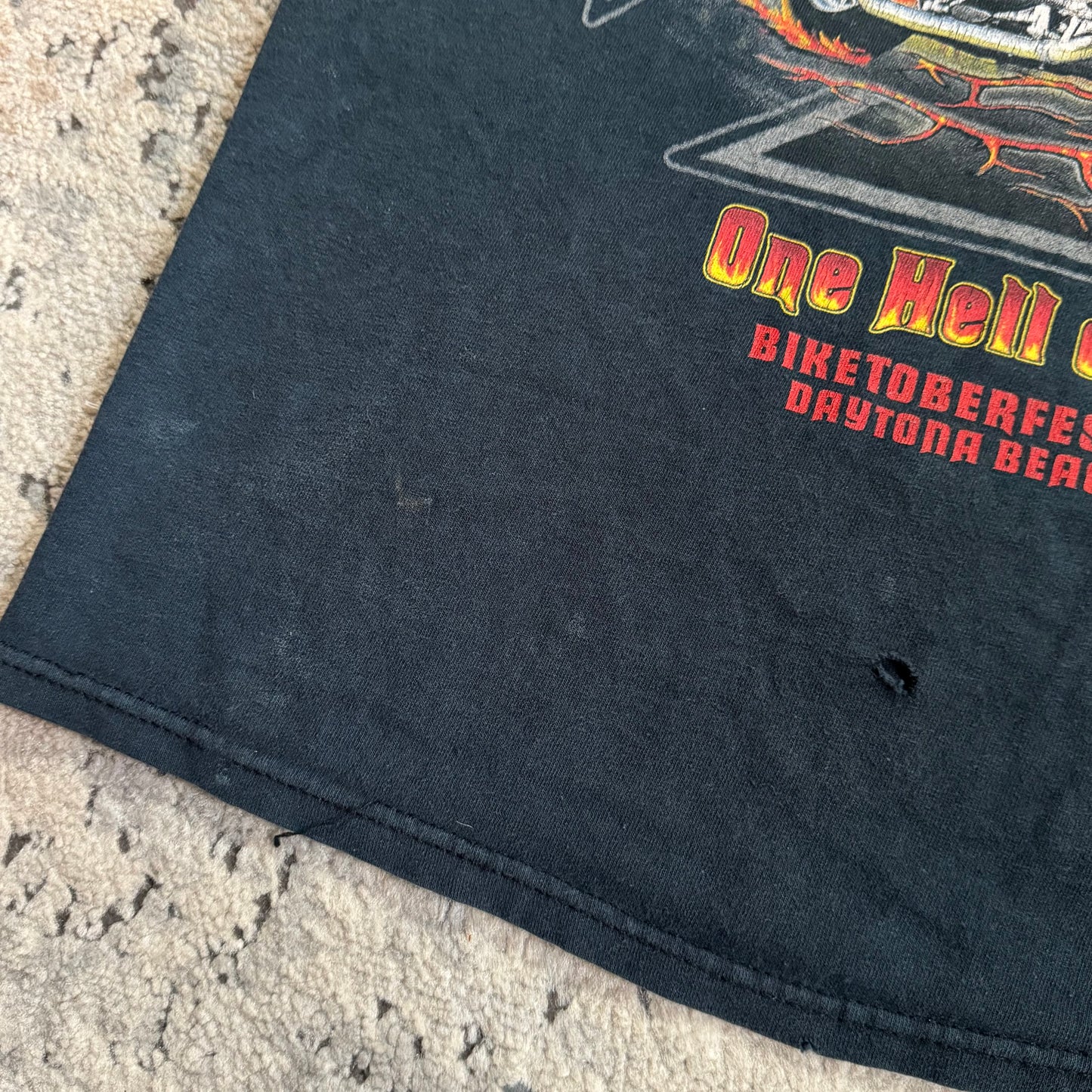 2000S BIKETOBERFEST BIKER TEE - MEDIUM