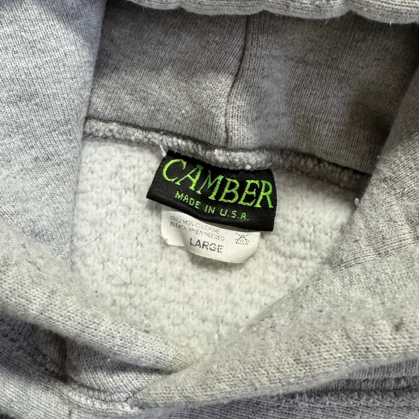 1990S CAMBER DARTMOUTH REVERSE WEAVE HOODIE - LARGE