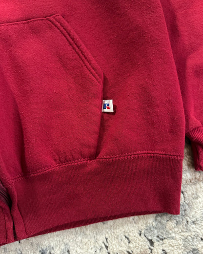 1990S RUSSELL ATHLETIC STANFORD ZIP UP HOODIE - LARGE
