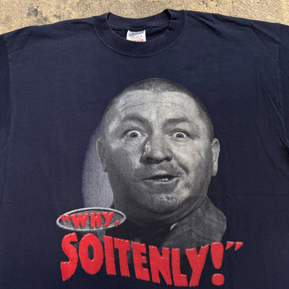 1990S THREE STOOGES CURLEY TEE - XL