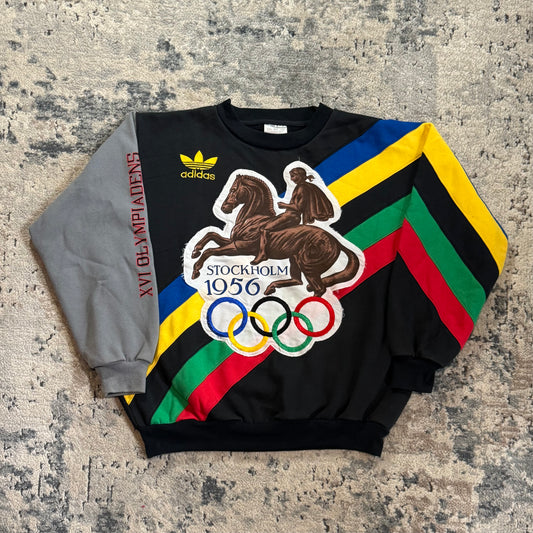 1980S ADIDAS STOCKHOLM OLYMPIC SWEATSHIRT - MEDIUM