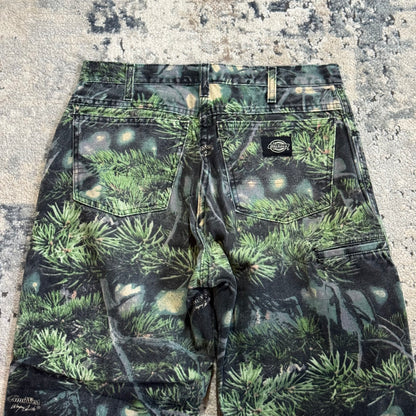 2000S DICKIES DOUBLE KNEE CAMO PANTS - 30