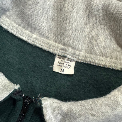 1990S NIKE AIR 1/4 ZIP SWEATSHIRT - MEDIUM