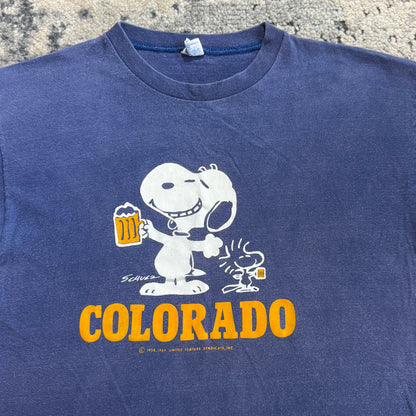 1970S CHAMPION SNOOPY COLORADO TEE - LARGE
