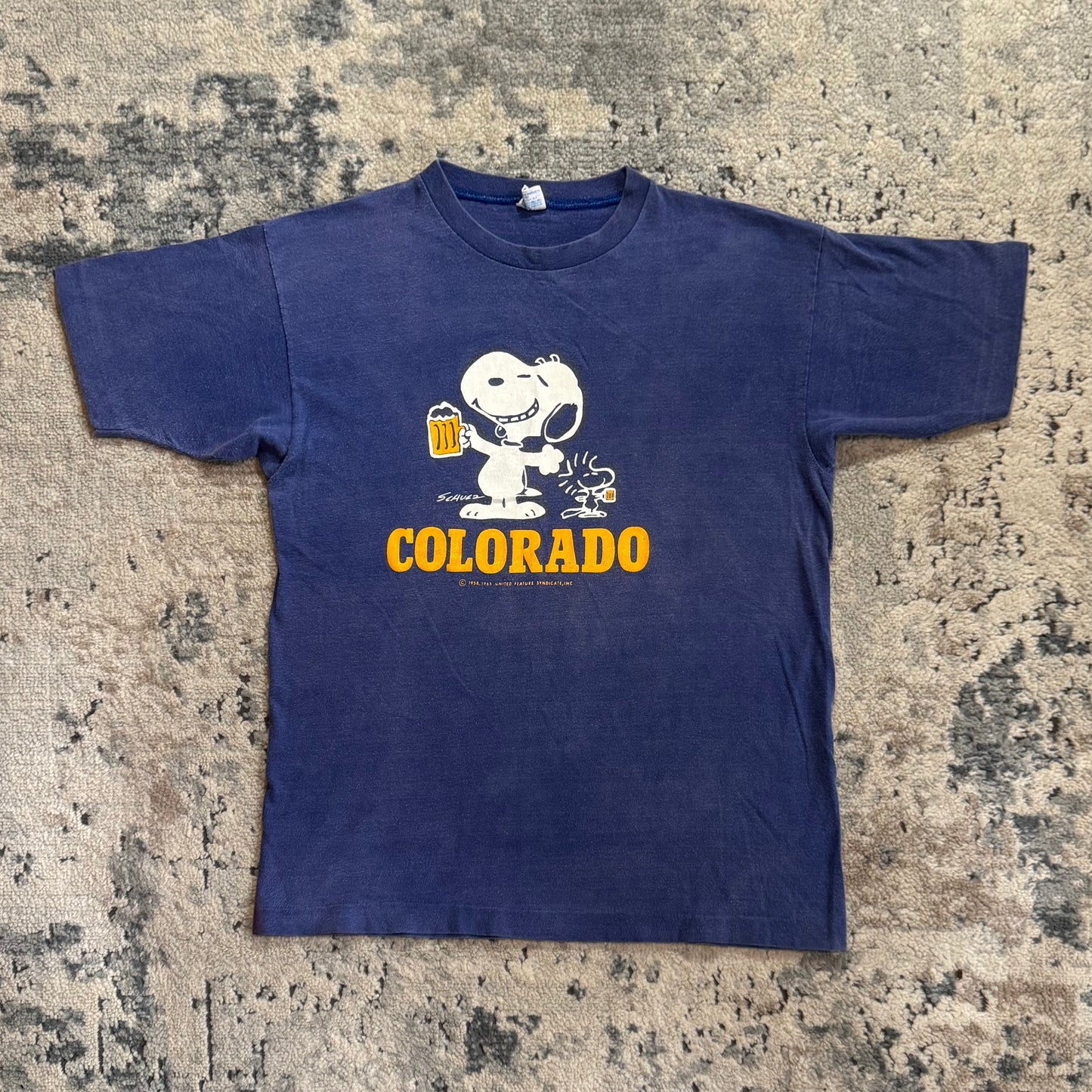 1970S CHAMPION SNOOPY COLORADO TEE - LARGE